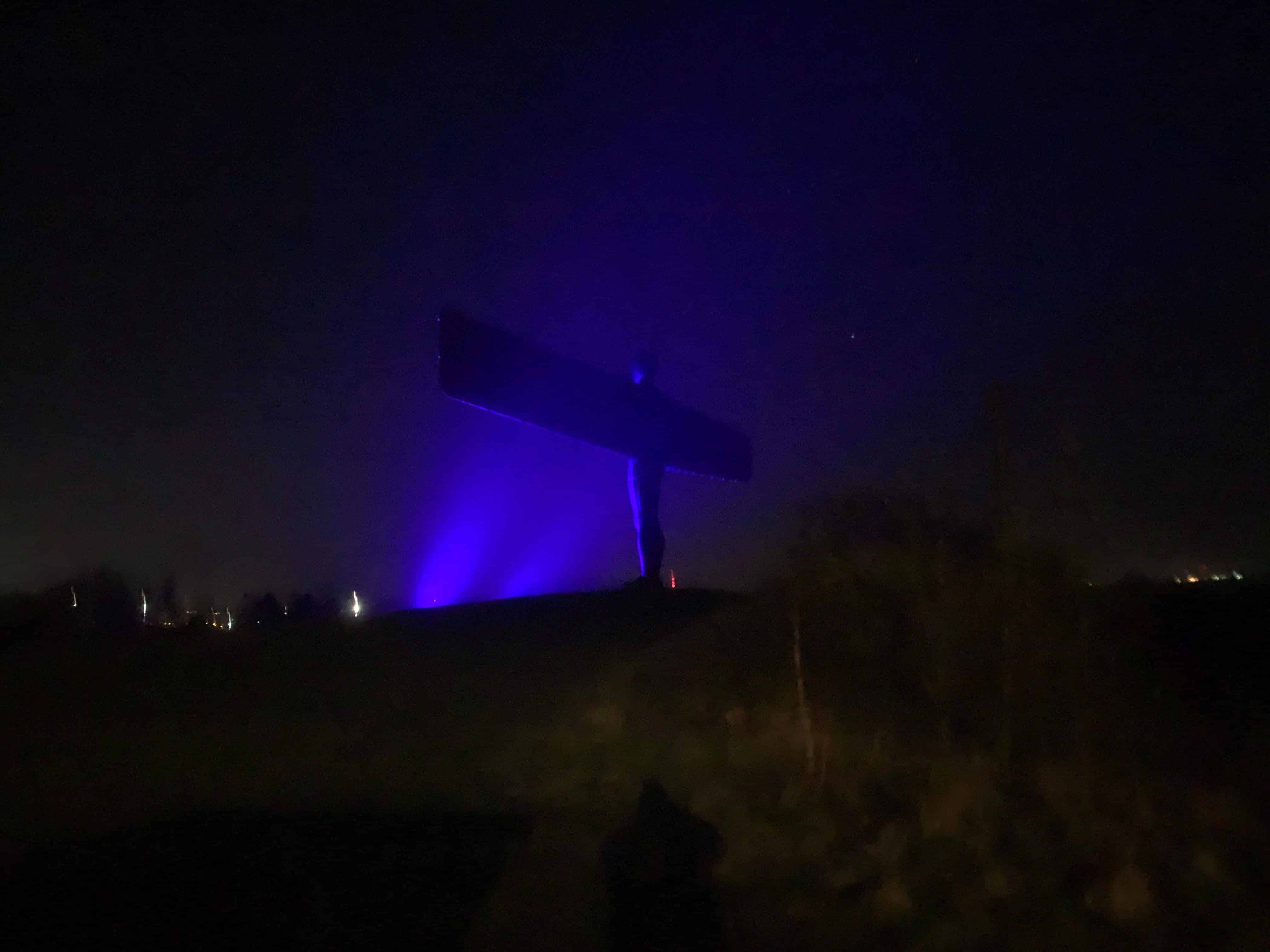 Angel of the North NHS tribute