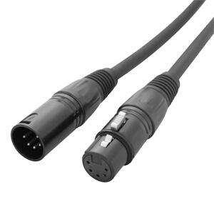 DMX Cable 5 Pin 5 Metre