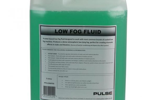 Pulse Low Fog Fluid 5 Litre