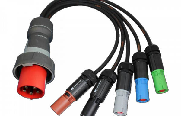 125a 3ph Plug – Powerlocks (35mm Cable) Adapter