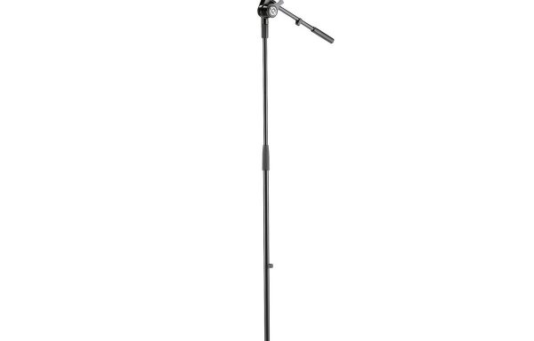 Microphone Stand With Boom (High, Black)