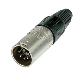 NC5MX XLR Male Connector (5 Pin)