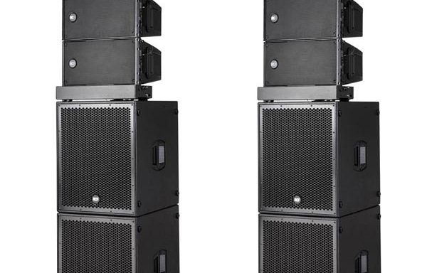 RCF HDL 20A Line Array Ground Stacked Package