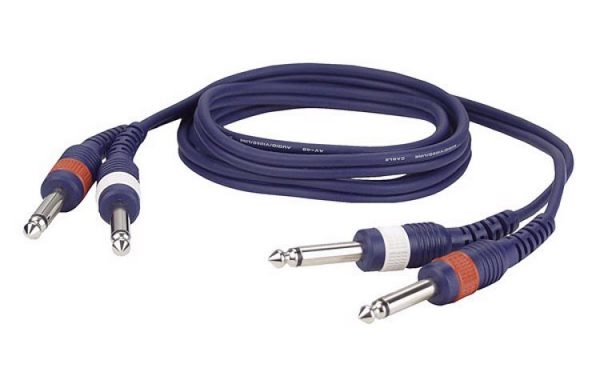 Twin Jack Cable 1.5 Metre