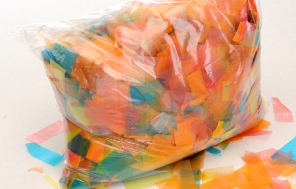 Water Soluble Confetti (Multi Coloured Outdoor Tissue, 1kg)