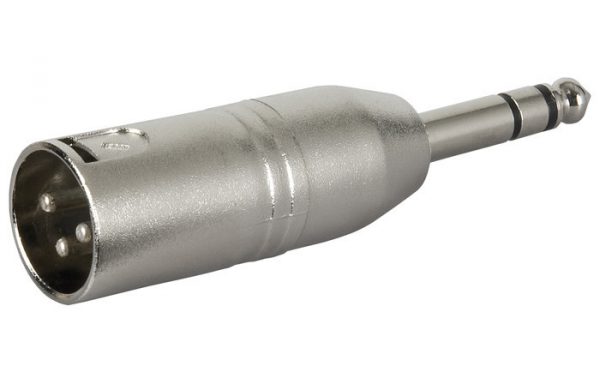 Stereo Jack – Male XLR Adapter