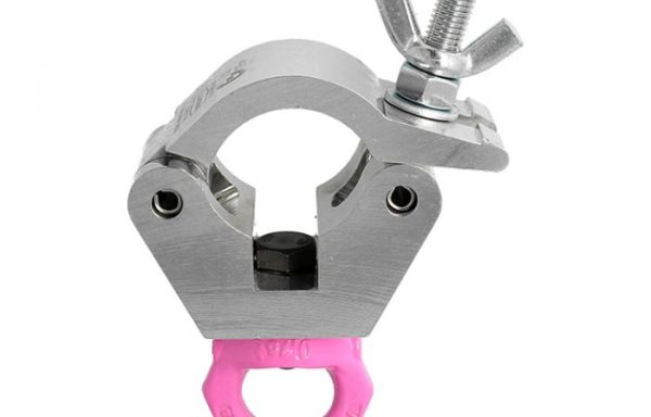 Doughty T57203 Half Coupler Hanging Clamp With Eye 750kg (Silver)