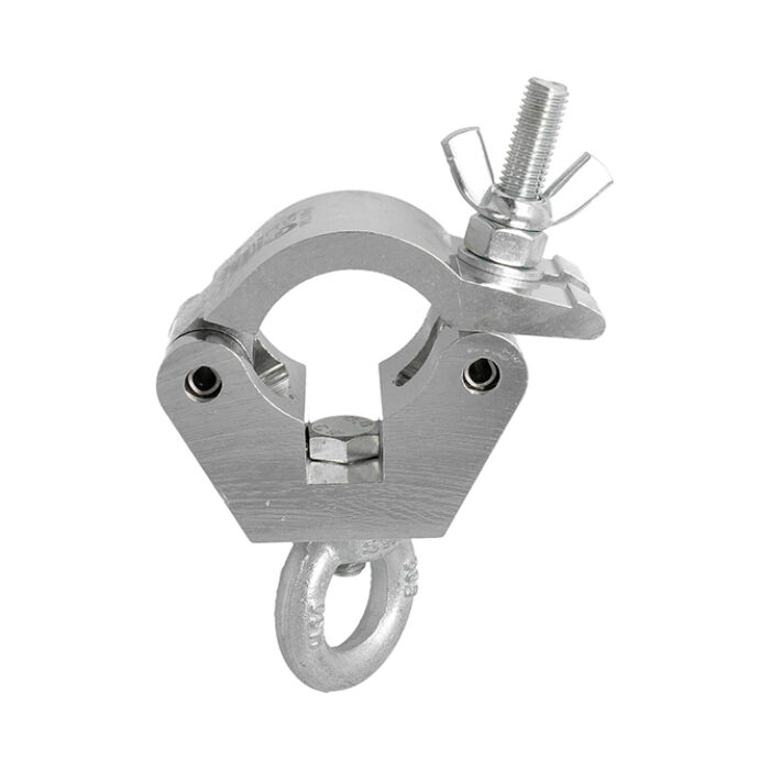 Doughty T57205 Half Coupler Hanging Clamp With Eye 340kg (Silver)