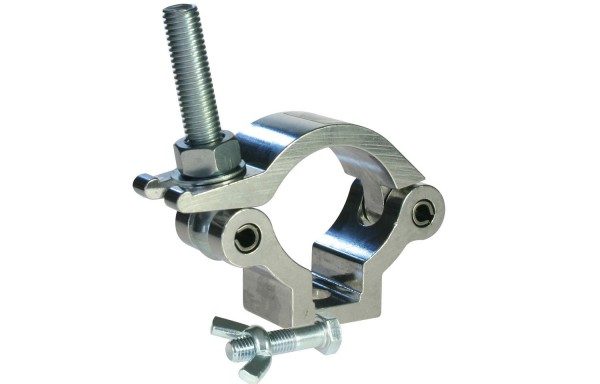 Doughty T58085 Slimline Lightweight Hook Clamp (Silver)