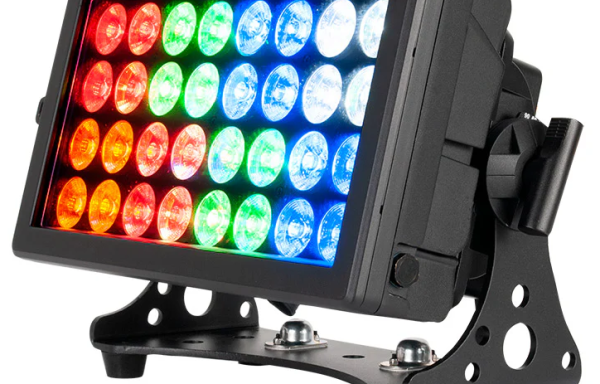 ADJ LED 32 HEX Panel IP / IP Pearl RGBWA+UV Wash Fixture