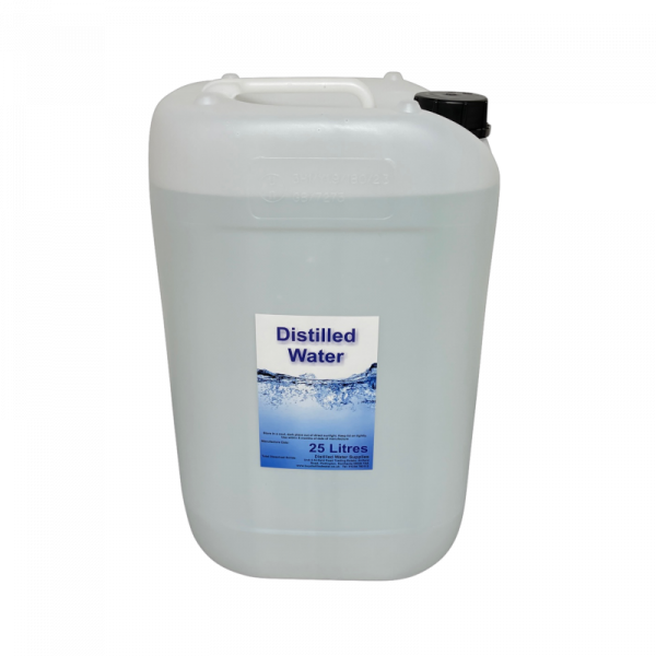 Distilled Water 25 Litre Bottle