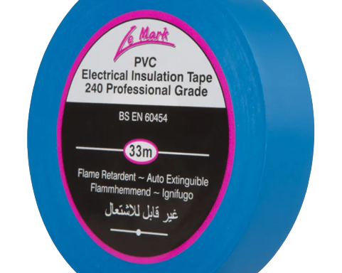 Le Mark Blue PVC Electrical Insulation Tape 33m x 19mm