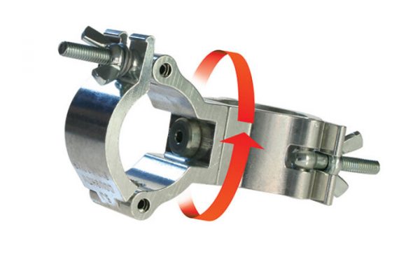 Doughty T58975 Atom Swivel Coupler 38mm Silver