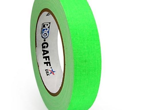 Fluorescent Green Pro Gaff Tape 22.8m x 24mm