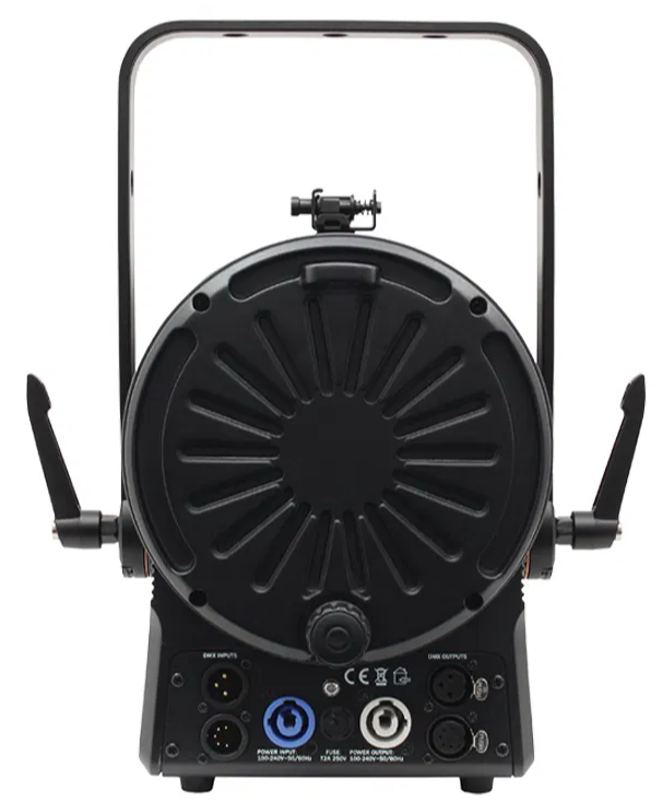 ELUM107 Elumen8 MP 120 LED Fresnel WW Warm White 120 Watt Stage Light Rear View