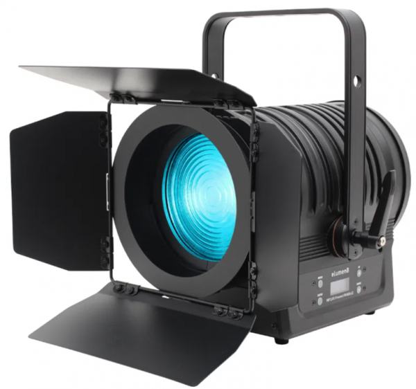 ELUM112 Elumen8 MP180 LED Fresnel RGBALC Stage Light Front View