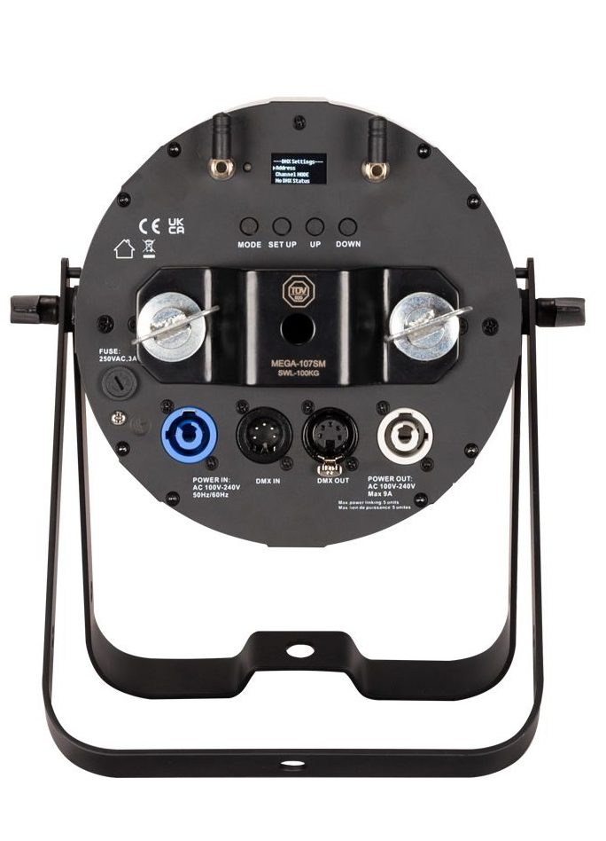 ADJ COB Cannon LP200X Par Rear View