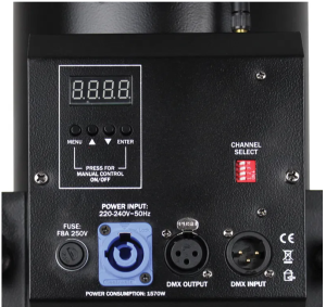 Equinox Confetti Burst Control System View